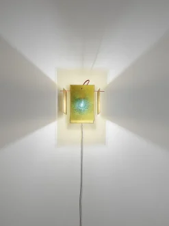 Clearance 24 Karat Blau væglampe Stue Lamper|Entre Lamper