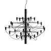 Sale 2097/30 lysekrone LED, sort Spisebordslamper|Stue Lamper