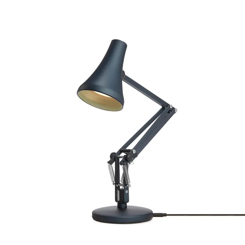 Outlet 90 Mini Mini bordlampe, steel blå Lamper Til Natbord|Arbejdslys