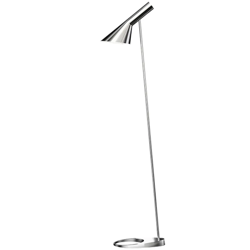 Hot AJ gulvlampe, poleret stål Standerlamper|Stue Lamper