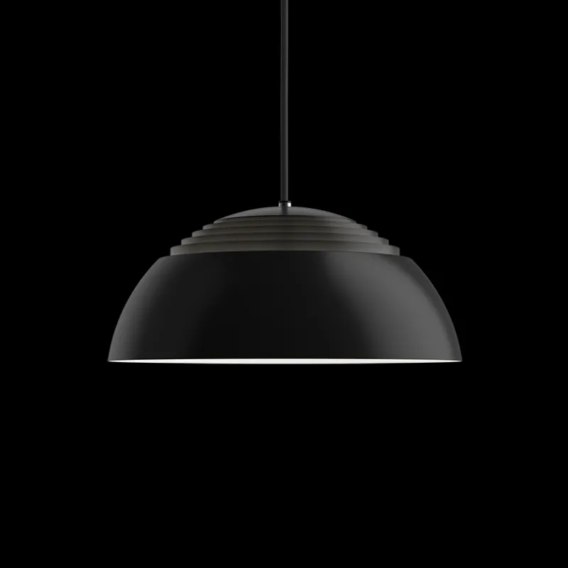 Clearance AJ Royal pendel Ø370, sort Spisebordslamper|Køkkenlamper
