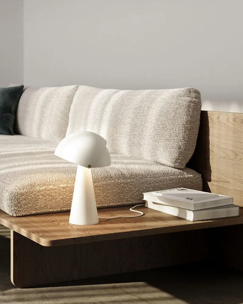 Best Align bordlampe, hvid Hvide Lamper|Lamper Til Reol