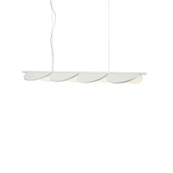 Online Almendra Linear pendel S4, off-white Spisebordslamper|Entre Lamper