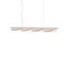 Almendra Linear pendel S4, nude Spisebordslamper|Entre Lamper