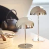 Discount Along LED bordlampe / batterilampe, krom (2 stk.) Krom Lamper|Transportable Lamper