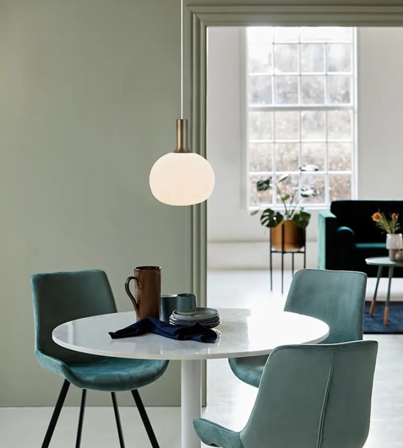 Hot Alton 25 pendel E27, hvid Hvide Lamper|Glas Lamper