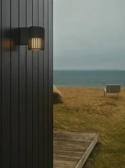 Outlet Aludra udendørs væglampe, seaside antrasit Væglamper|Udendørslamper