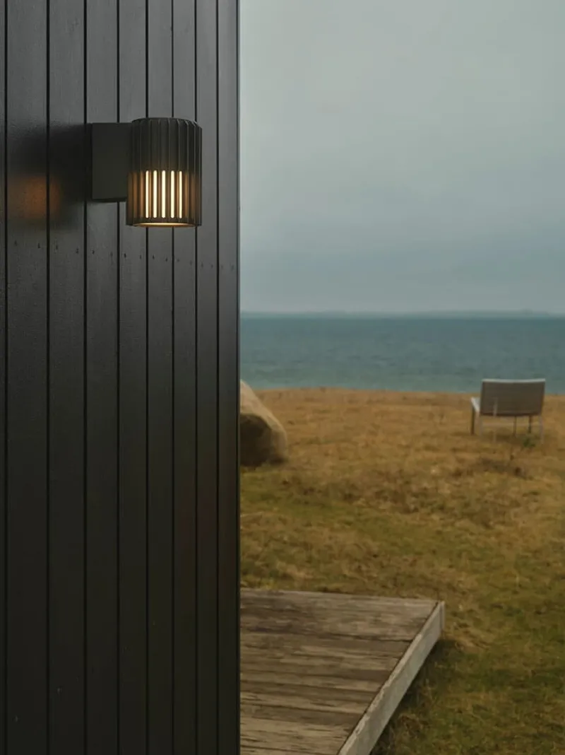 Outlet Aludra udendørs væglampe, seaside antrasit Væglamper|Udendørslamper
