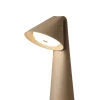 Outlet Ami Portable batterilampe / bordlampe, olive stone Transportable Lamper|Lamper Til Reol