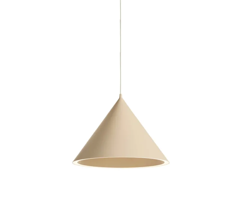 New Annular pendel lille, beige Spisebordslamper|Lamper Til Sofabord