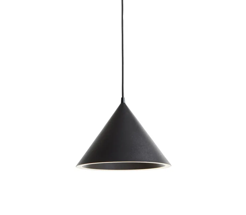 Clearance Annular pendel lille, sort Spisebordslamper|Lamper Til Sofabord