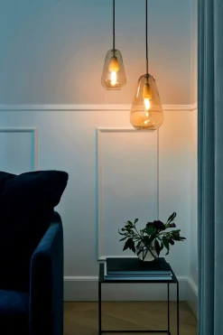 Hot Anoli 1 pendel small, nordic guld/guld Glas Lamper|Pendler