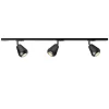Discount Anoli Spot skinne med 3 spots, sort Stue Lamper|Køkkenlamper
