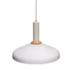 Hot Apollo pendel, sand/orange/hvid Hvide Lamper|Spisebordslamper