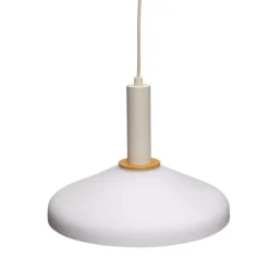 Hot Apollo pendel, sand/orange/hvid Hvide Lamper|Spisebordslamper