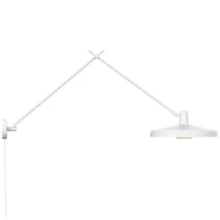 Outlet Arigato 45 væglampe, hvid Hvide Lamper|Arbejdslys