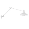 Hot ARIGATO væglampe m/ledning, hvid Hvide Lamper|Arbejdslys