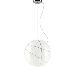 Clearance Armilla pendel, krom Glas Lamper|Soveværelseslamper
