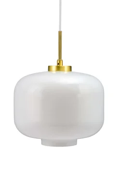 Clearance Arp D30 pendel, opal/messing Messinglamper|Hvide Lamper
