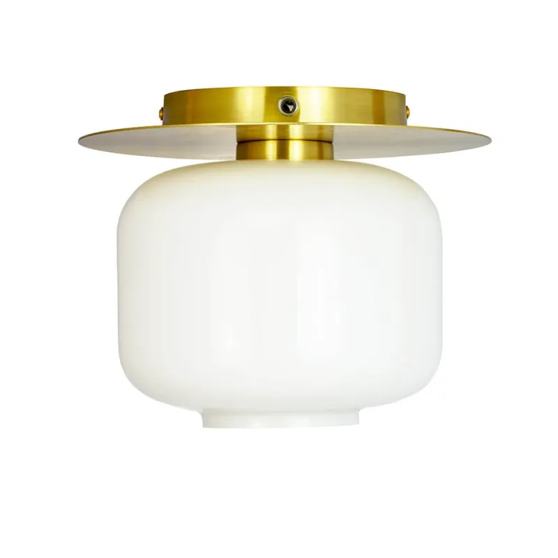 Discount Arp loftlampe, opal/messing Messinglamper|Hvide Lamper