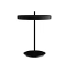 Hot Asteria bordlampe m/USB, sort Skrivebordslamper|Lamper Til Sofabord