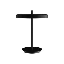 Hot Asteria bordlampe m/USB, sort Skrivebordslamper|Lamper Til Sofabord