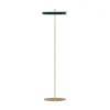 Best Asteria gulvlampe, forest grøn/messing Messinglamper|Standerlamper