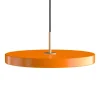 Hot Asteria medium pendel, orange/messing Orange Lamper|Messinglamper