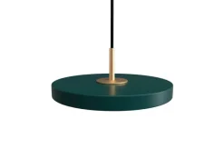 Best Asteria micro pendel, forest grøn/messing Messinglamper|Spisebordslamper