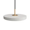 Sale Asteria micro pendel, mist grå/messing Messinglamper|Spisebordslamper