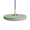 Online Asteria micro pendel, olive grøn/messing Messinglamper|Spisebordslamper