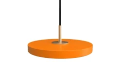 Discount Asteria micro pendel, orange/messing Messinglamper|Spisebordslamper