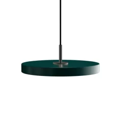 Clearance Asteria mini pendel, forest grøn/sort Spisebordslamper|Hængelamper