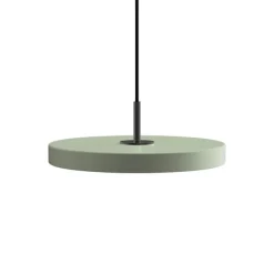 Sale Asteria mini pendel, olive grøn/sort Spisebordslamper|Hængelamper