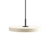 Online Asteria mini pendel, pearl hvid/sort Hvide Lamper|Spisebordslamper