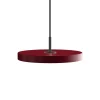 New Asteria mini pendel, ruby rød/sort Spisebordslamper|Hængelamper