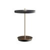 Clearance Asteria Move batteri-/bordlampe, antrasit/messing Messinglamper|Transportable Lamper