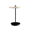 Asteria Move batteri-/bordlampe, pearl hvid/sort Hvide Lamper|Transportable Lamper