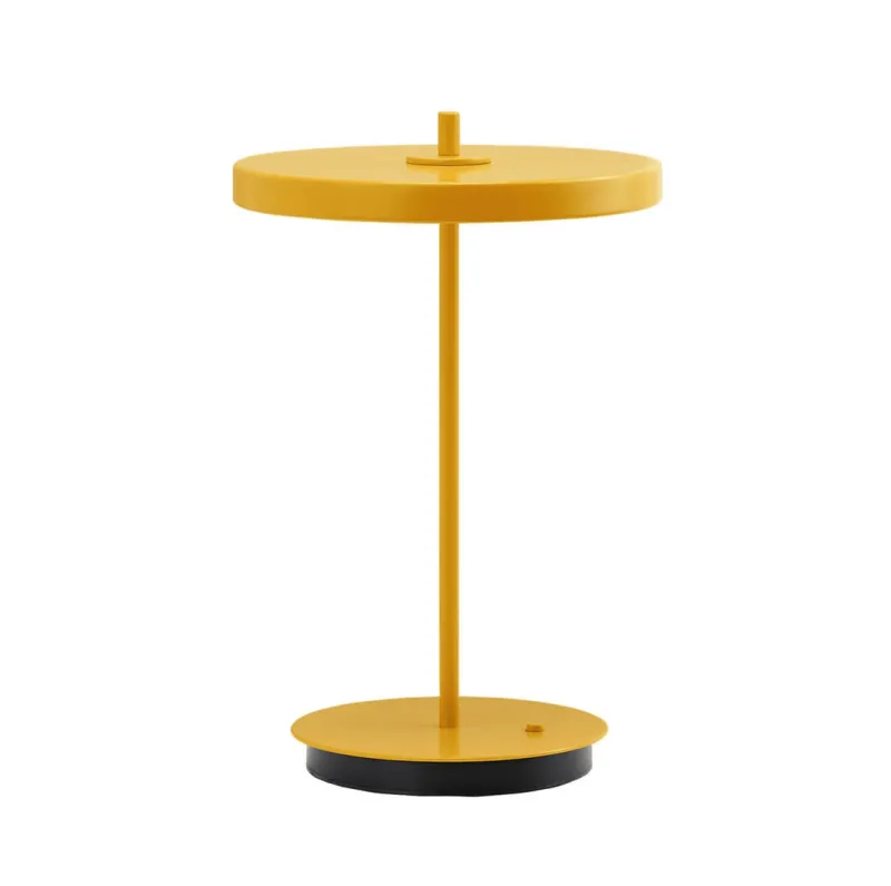 Discount Asteria Move Monochrome batteri-/bordlampe, sunflower gul Transportable Lamper|Skrivebordslamper