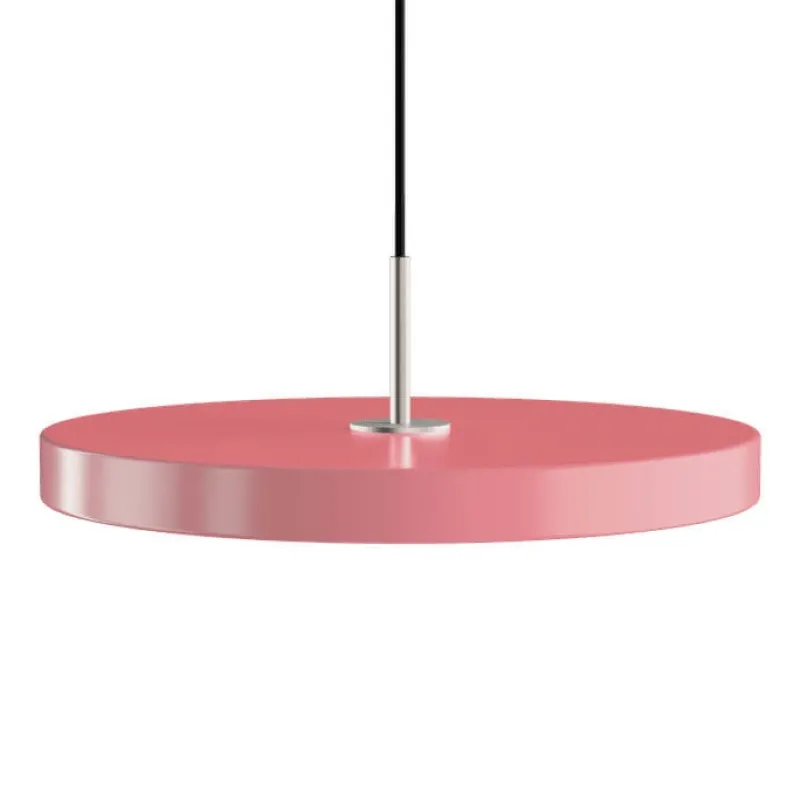 Best Asteria Plus medium pendel, rose/stål Spisebordslamper|Hængelamper