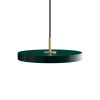 Hot Asteria Plus mini pendel, forest grøn/messing Messinglamper|Spisebordslamper