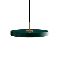 Hot Asteria Plus mini pendel, forest grøn/messing Messinglamper|Spisebordslamper