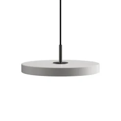 Clearance Asteria Plus mini pendel, mist grå/sort Spisebordslamper|Hængelamper