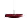 New Asteria Plus mini pendel, ruby rød/sort Spisebordslamper|Hængelamper