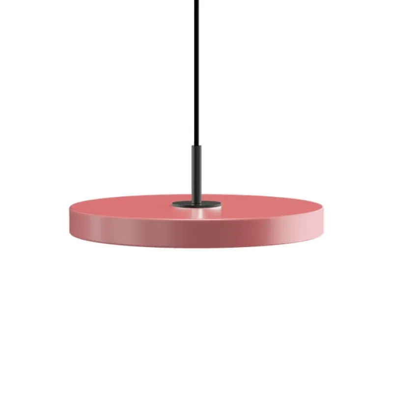 Discount Asteria Plus mini pendel, rose/sort Spisebordslamper|Hængelamper