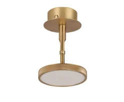 Hot Asteria Spot væglampe / loftlampe, messing Messinglamper|Spotlampe