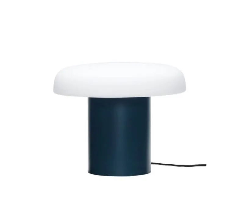 New Ateliers bordlampe, mørkeblå/hvid Hvide Lamper|Skrivebordslamper