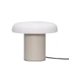 Sale Ateliers bordlampe, sand/hvid Hvide Lamper|Skrivebordslamper