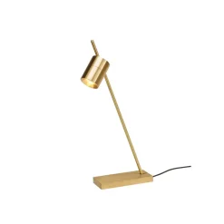 Discount Aude bordlampe 2.7K, børstet messing Messinglamper|Bordlamper
