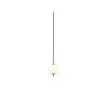 Best Audrey 1 pendel, messing/opal Messinglamper|Hvide Lamper